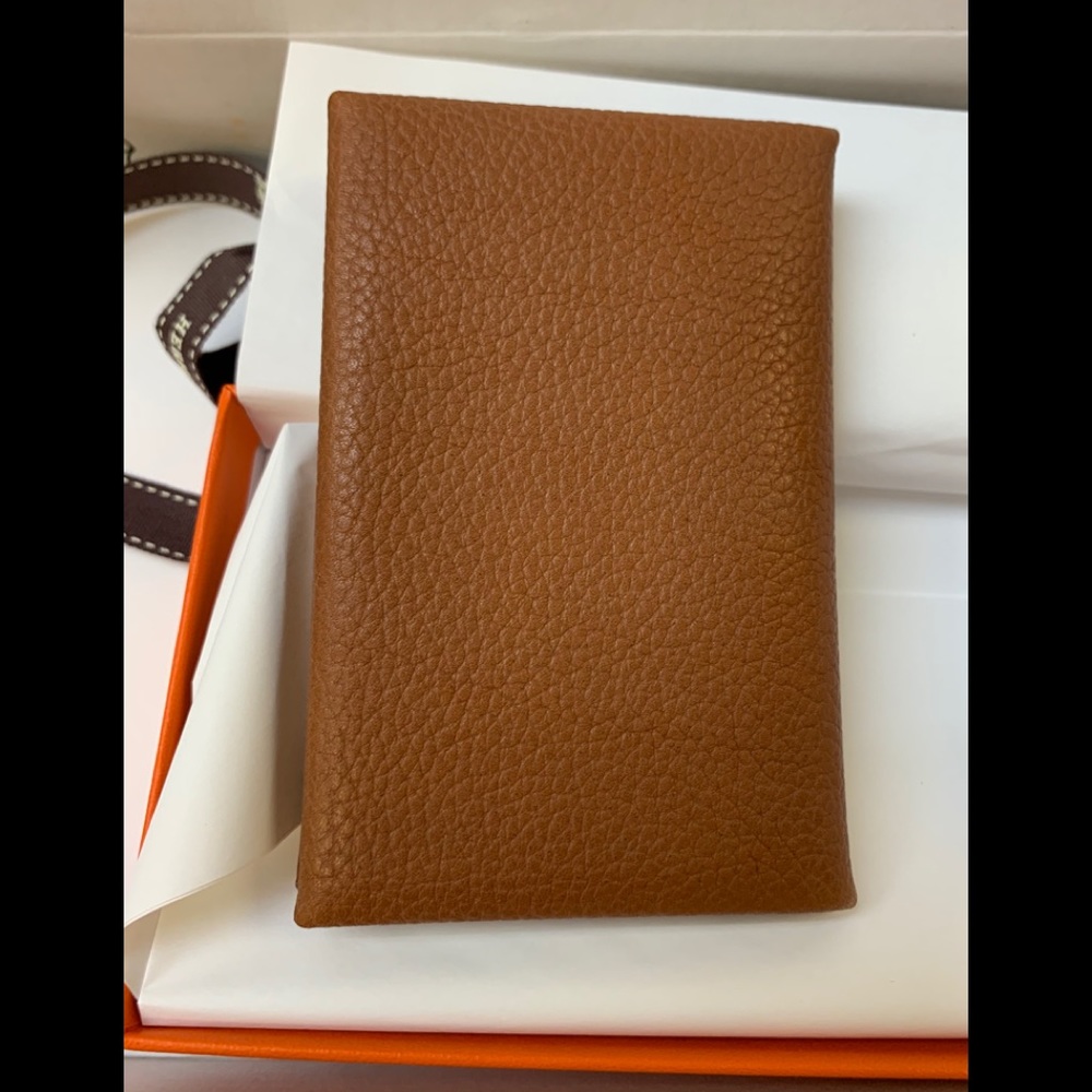 Authentic Hermès Calvi Verso Card Holder